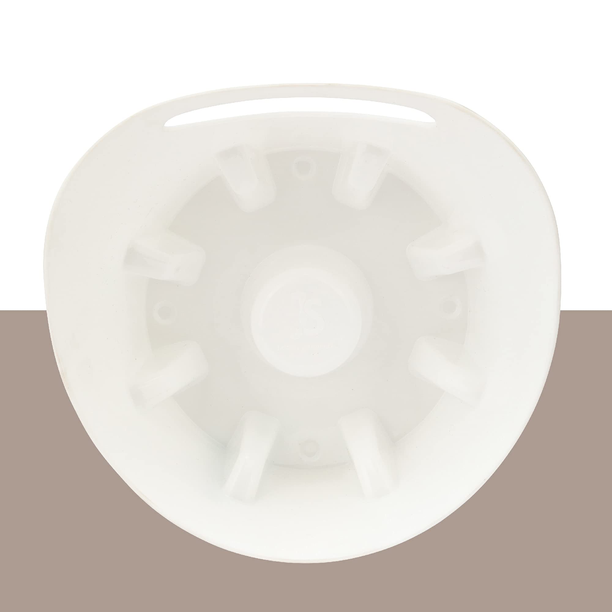 Js Jackson Supplies Universal White Plastic Drip Tray For Toilet Plunger