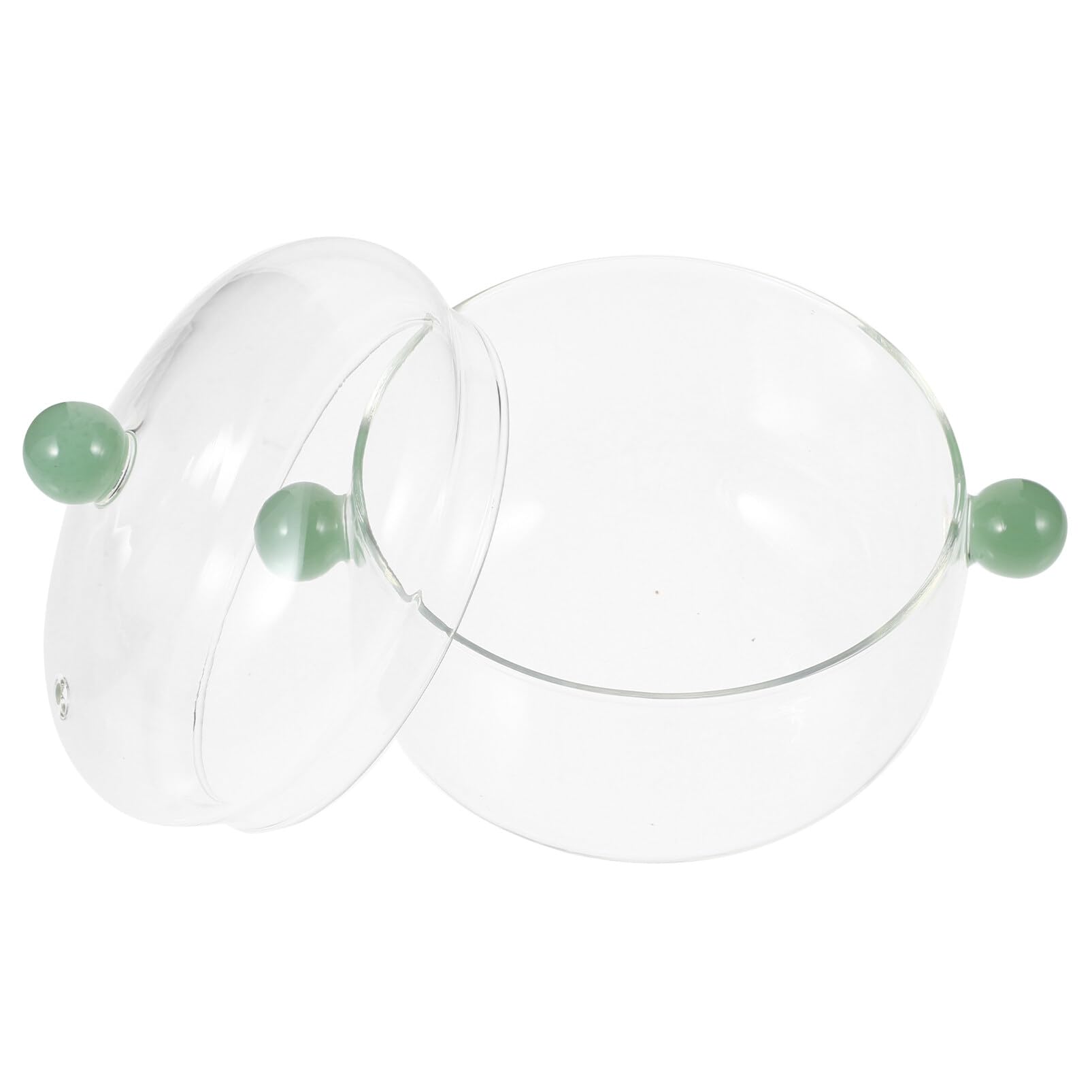 Saucepan Stovetop Pot Lid Borosilicate Cookware Pasta Noodle Soup Milk Transparent