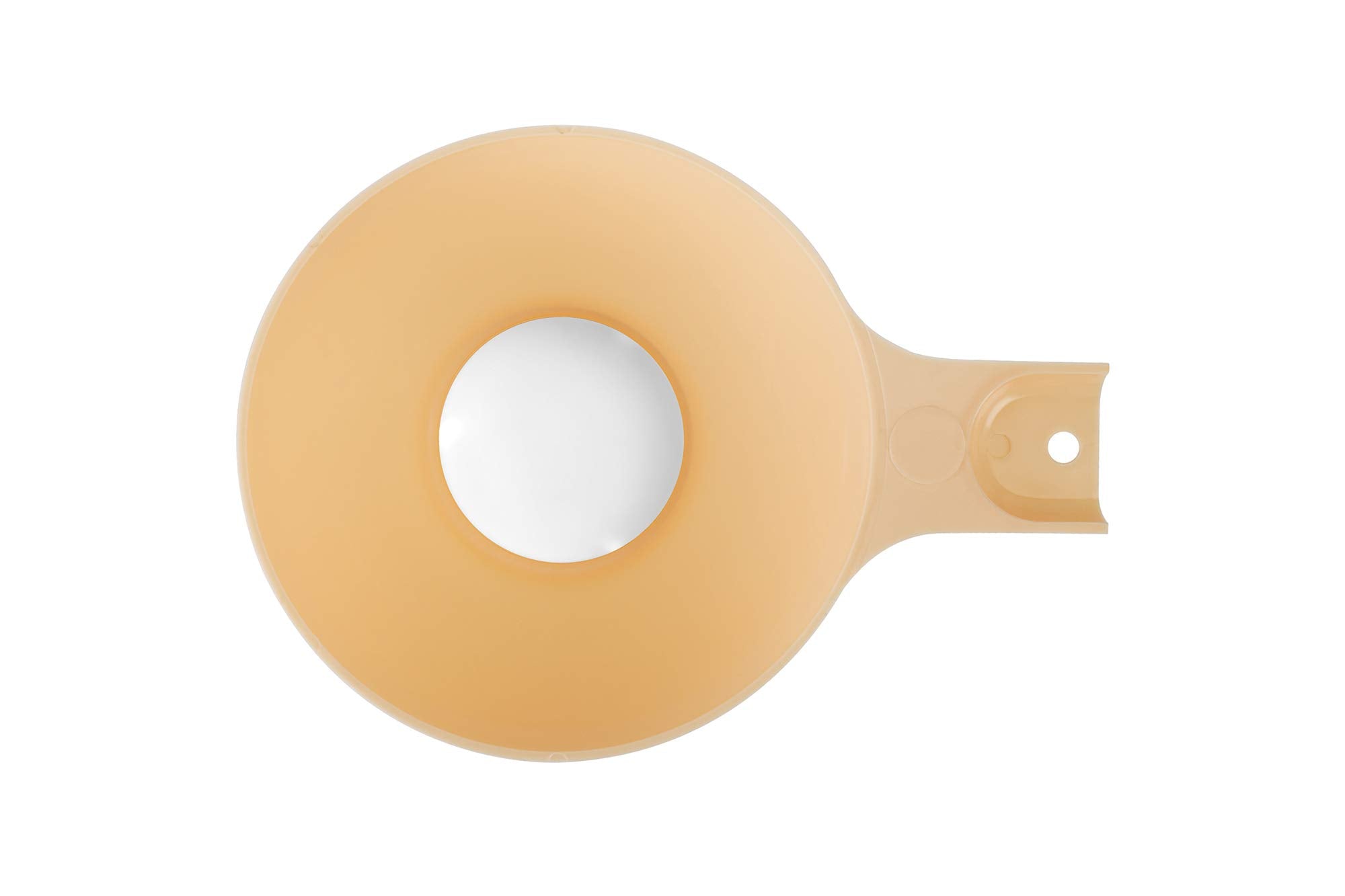 Farm To Table Wide Mouth Canning Funnel, Plastic, 4.75-Inch,Off-White