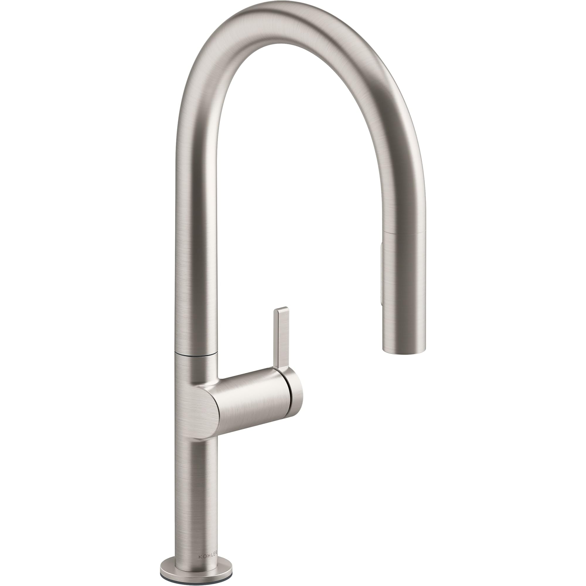Components 1.5 GPM Single Hole Pull Down Kitchen Faucet with Two Function Sprayhead Featuring DockNetik, Promotion, and MasterCl