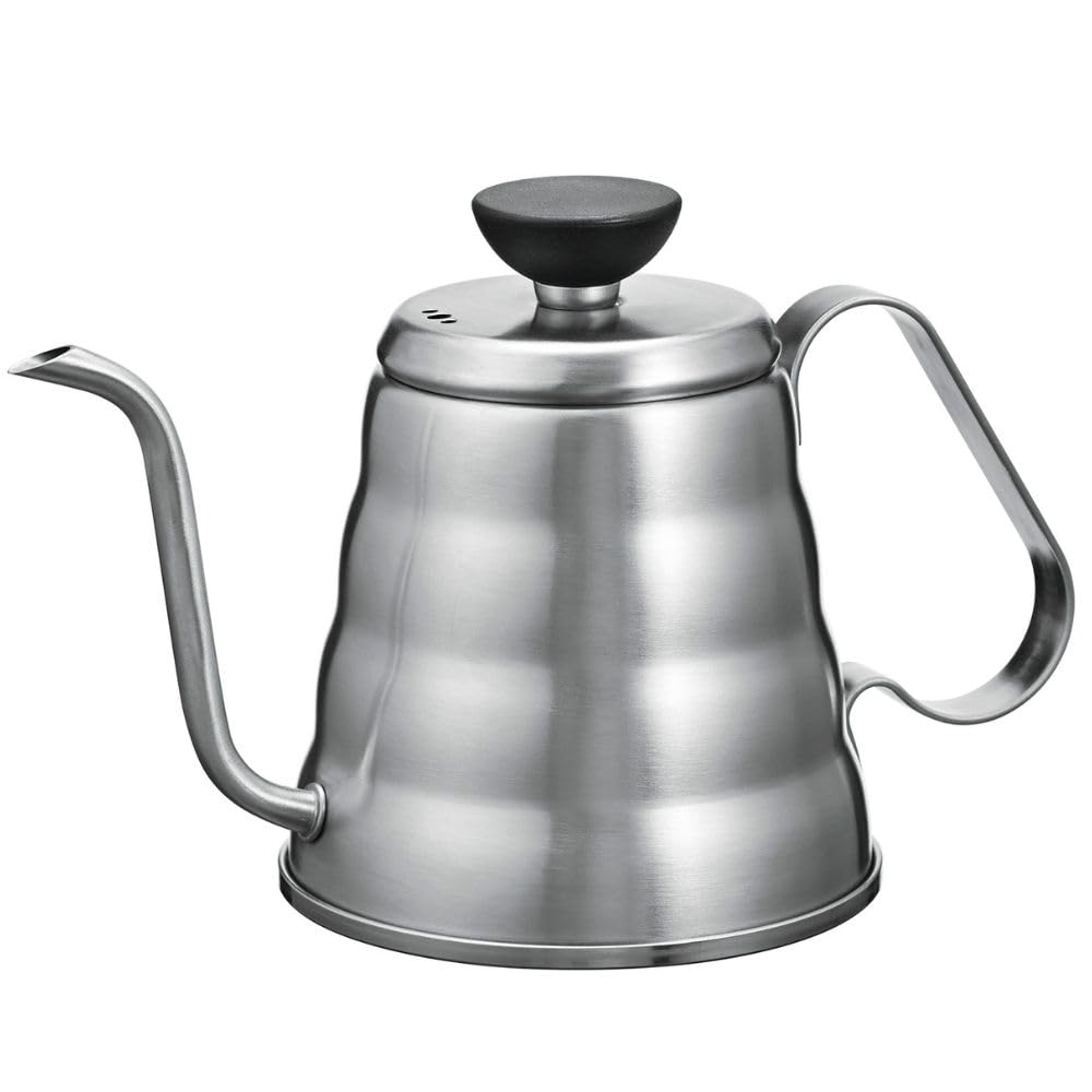 Hario Outdoor V60 Buono Metal Drip Kettle, 700ml, Silver