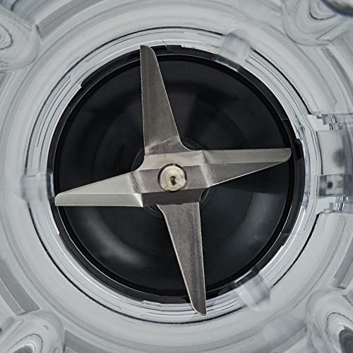 Bosch Blender Attachment for Bosch Universal Plus Mixer | Ideal Mixer Accessory for Blending Bread  Fruit  Ice | TRITAN Co-polyester with Stainless Steel Blades | 6 Cup Capacity