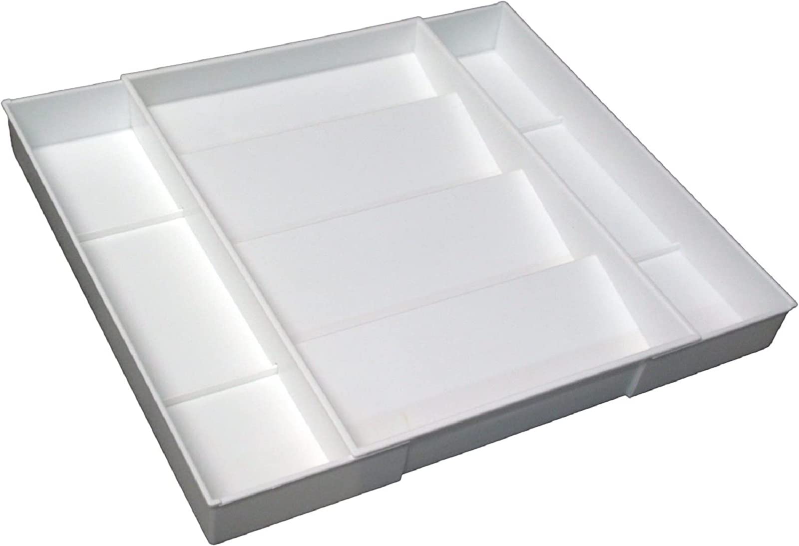 Dial Industries Expand-A-Drawer Spice Tray, White