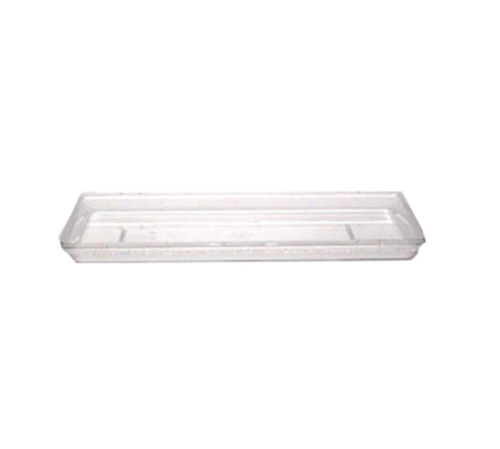 Cambro 20Lpcwc135 Clear Camwear Long Half Size Flat Food Pan Cover