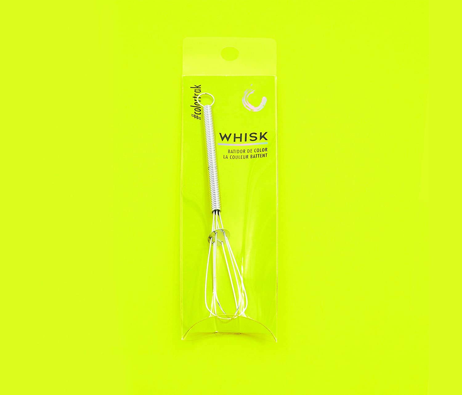 Colortrak Mini Whisk, Light Metal Whisk, Evenly Mixes Thick Formulas, Mixes Hair Colors Faster, Sturdy And Durable, Safe For Use