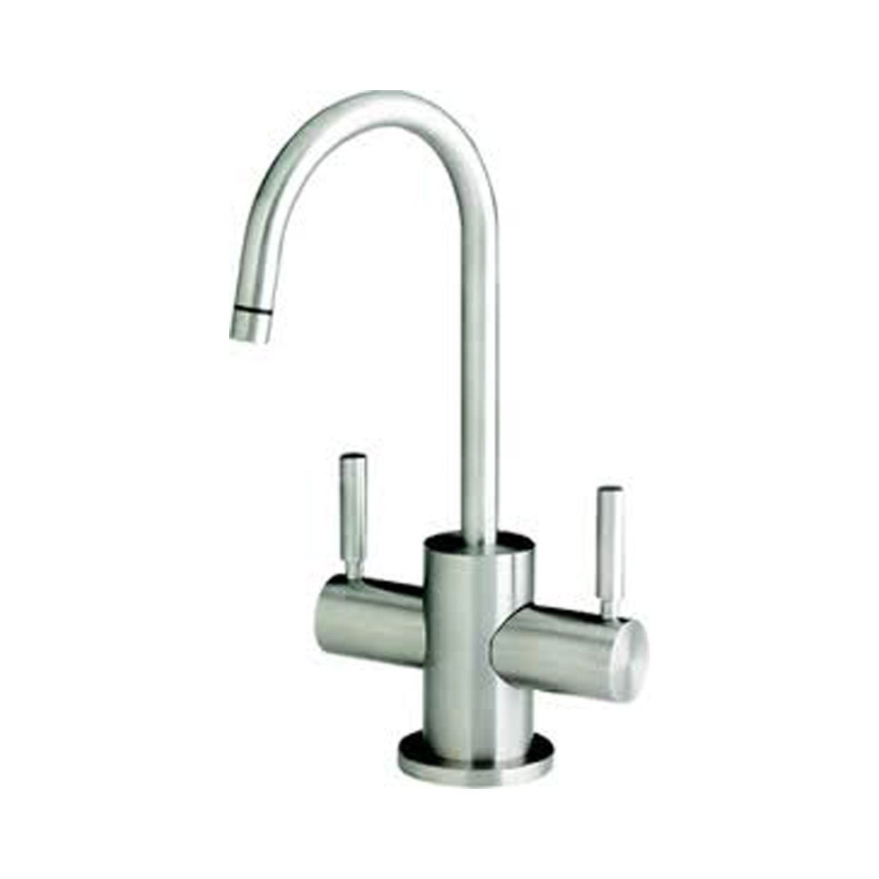 Waterstone 1400HC-CH Parche Filtration Faucet Hot and Cold Double Handle, Chrome
