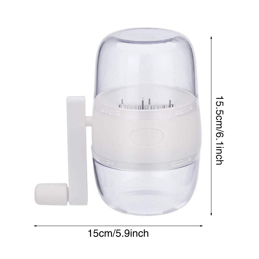 Food Chopper Nut Chopper Grinder Hand Crank For All Nuts Walnut Pecans, Kitchen Multichopper Shredder For Making Toppings