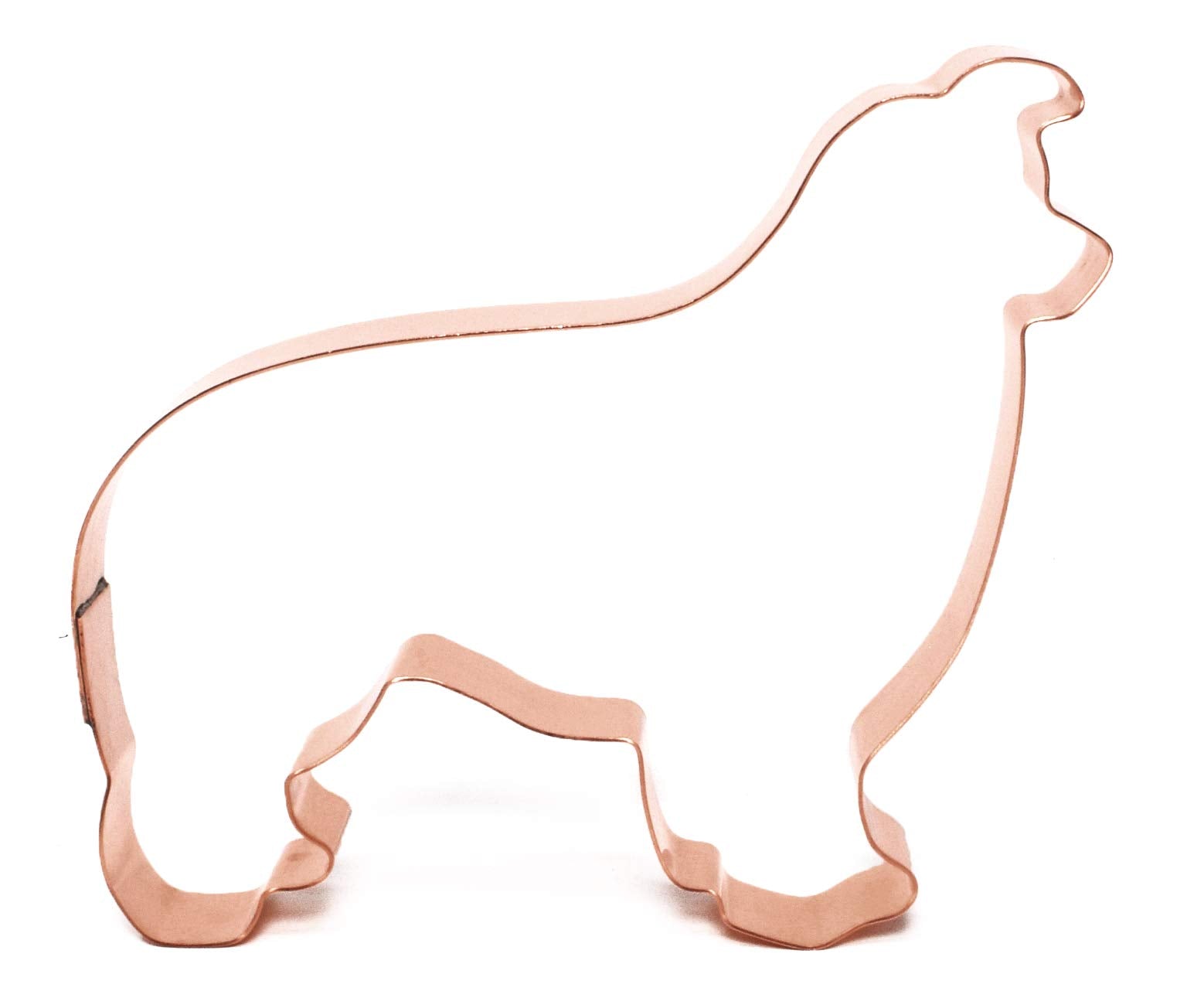 Border Collie Copper Dog Cookie Cutter
