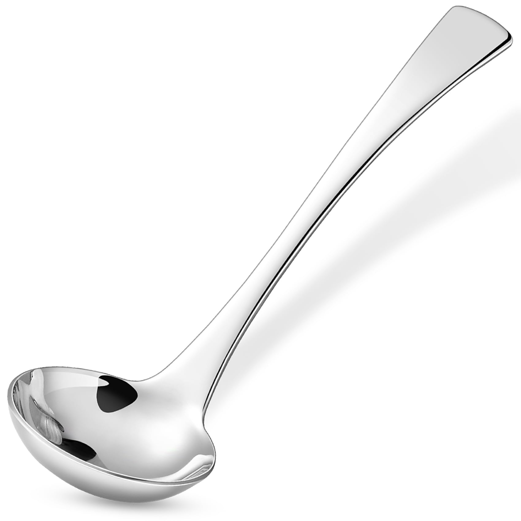 Keawell Austin Gravy Ladle, 18/10 Stainless Steel, 7.5 Inch, Silver, Dishwasher Safe (1)