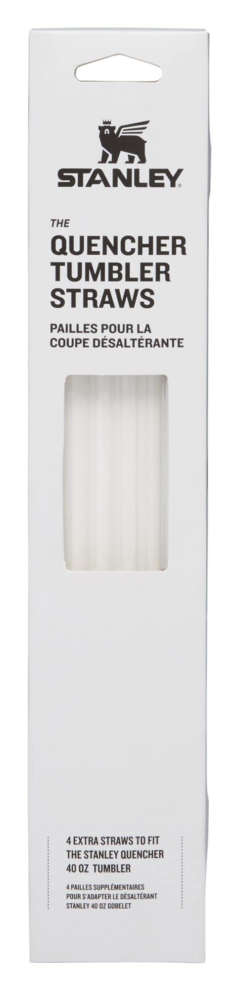 Stanley Reusable Quencher Straws - 4-Pack Of Bpa-Free, Reusable Straws For Clean Drinking - Perfect 40Oz Tumblers