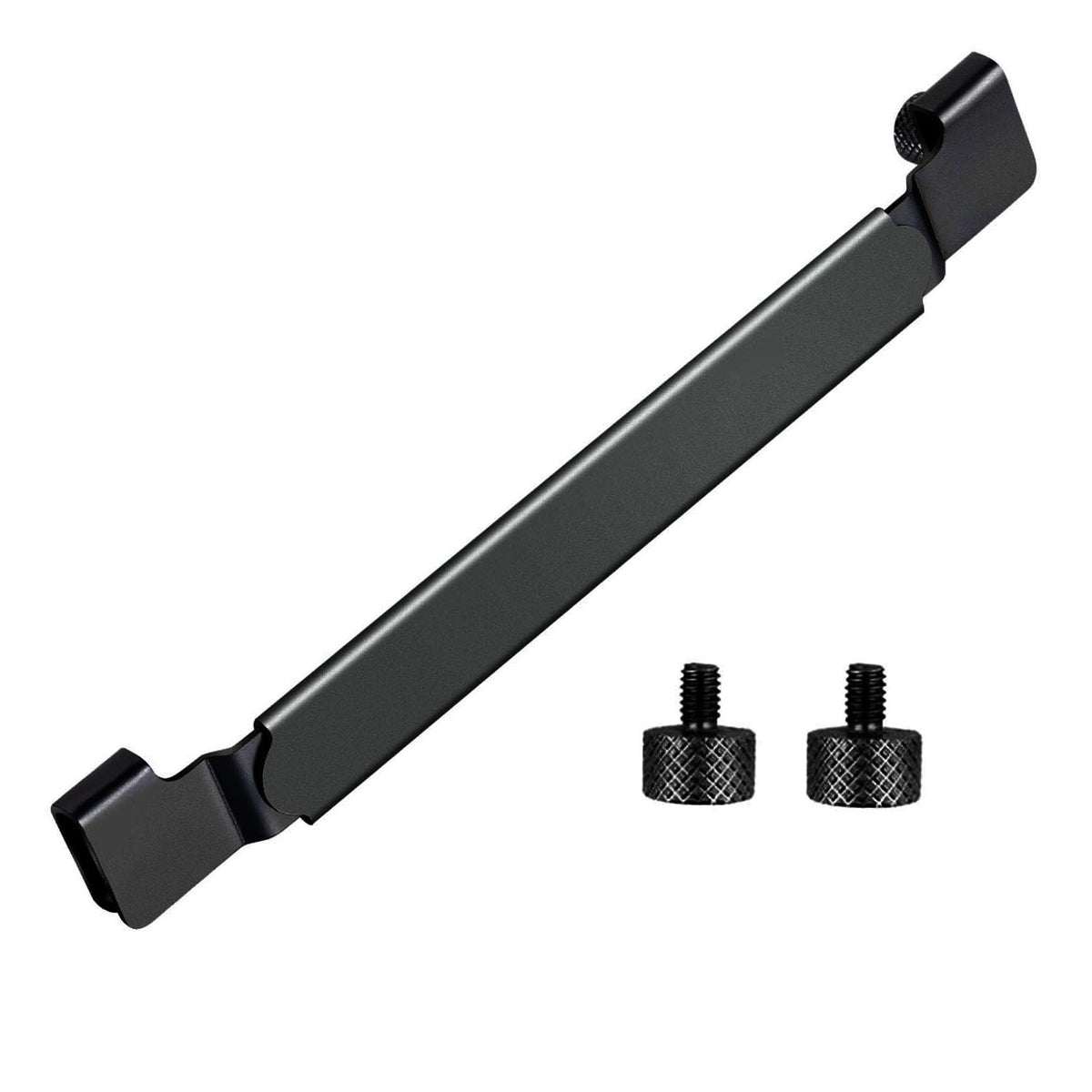 Griddle Spatula Holder, Adjustable Stainless Steel Grill Tool Hold Rack For Blackstone, Camp Chef, Royal Gourmet (Black)