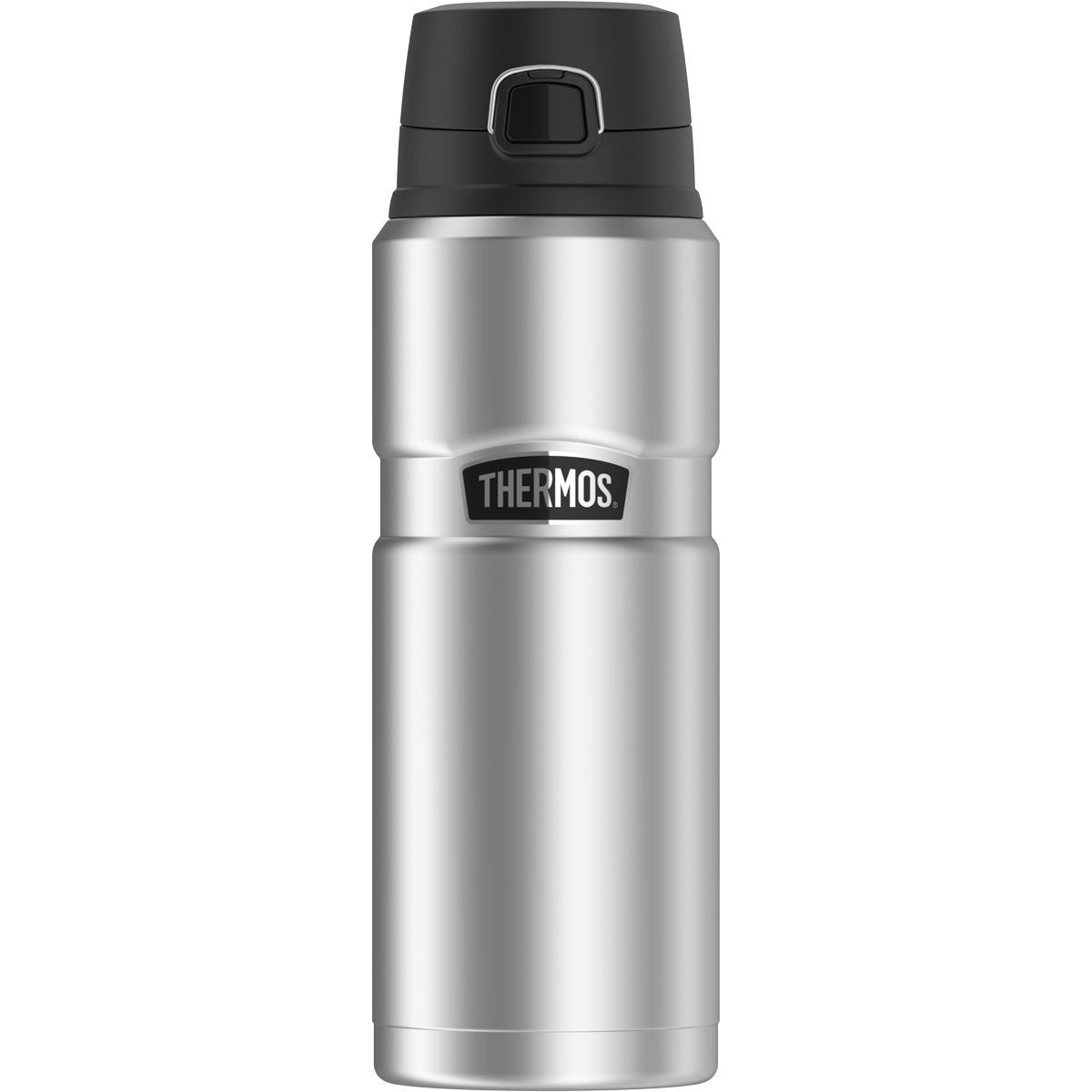 THERMOS Stainless King Vacuum-Insulated Drink Bottle  24 Ounce  Matte Steel