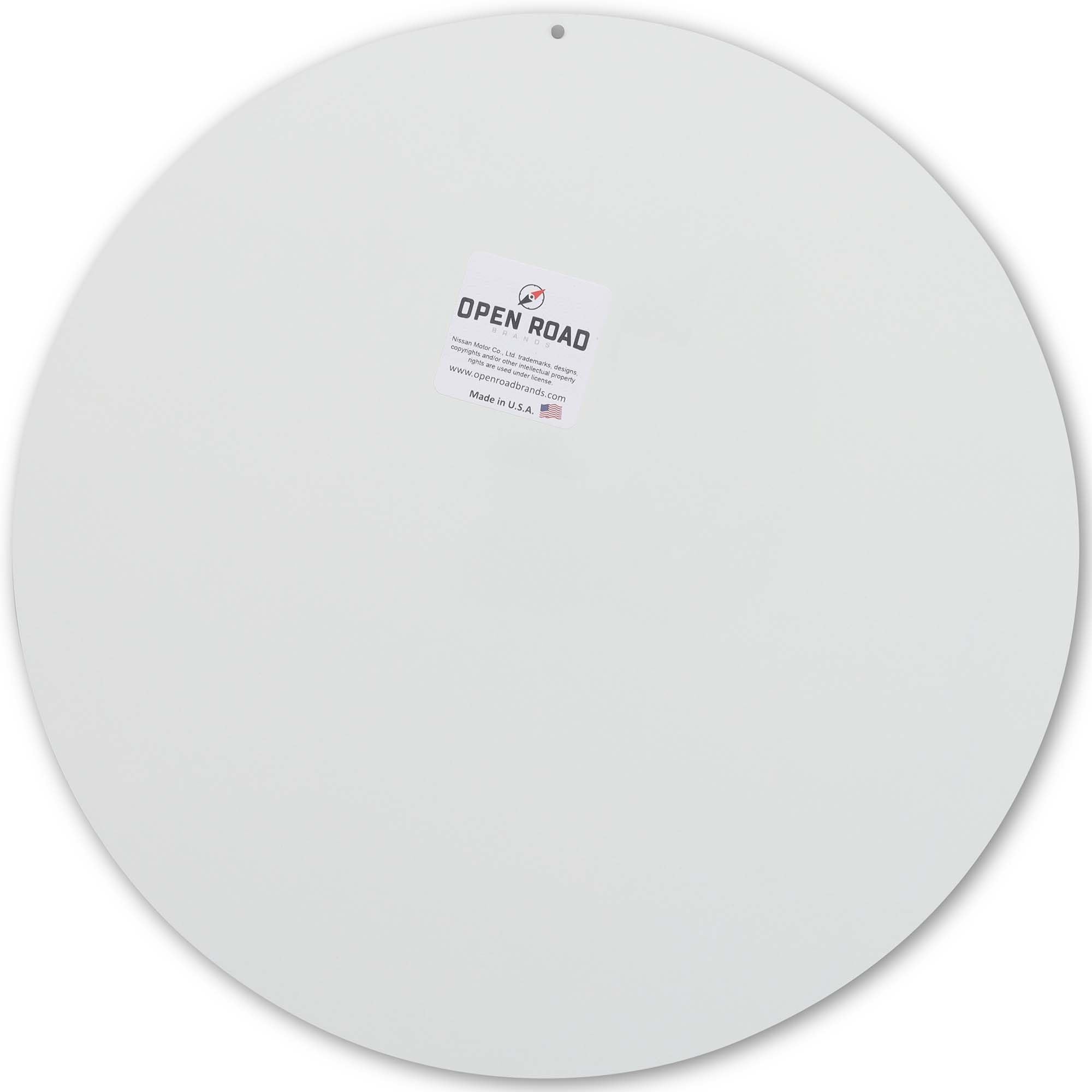 Nissan Datsun Logo Round Metal Sign - Classic Datsun Wall Decor for Garage, Shop or Man Cave