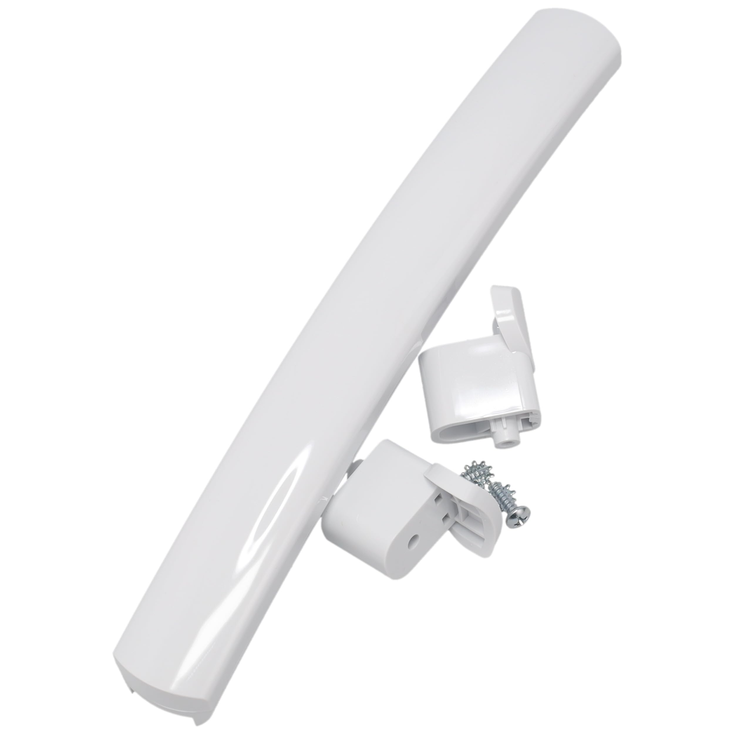 Supplying Demand Wb15X10276 261300714903 Microwave White Door Handle Replacement Kit With End Caps