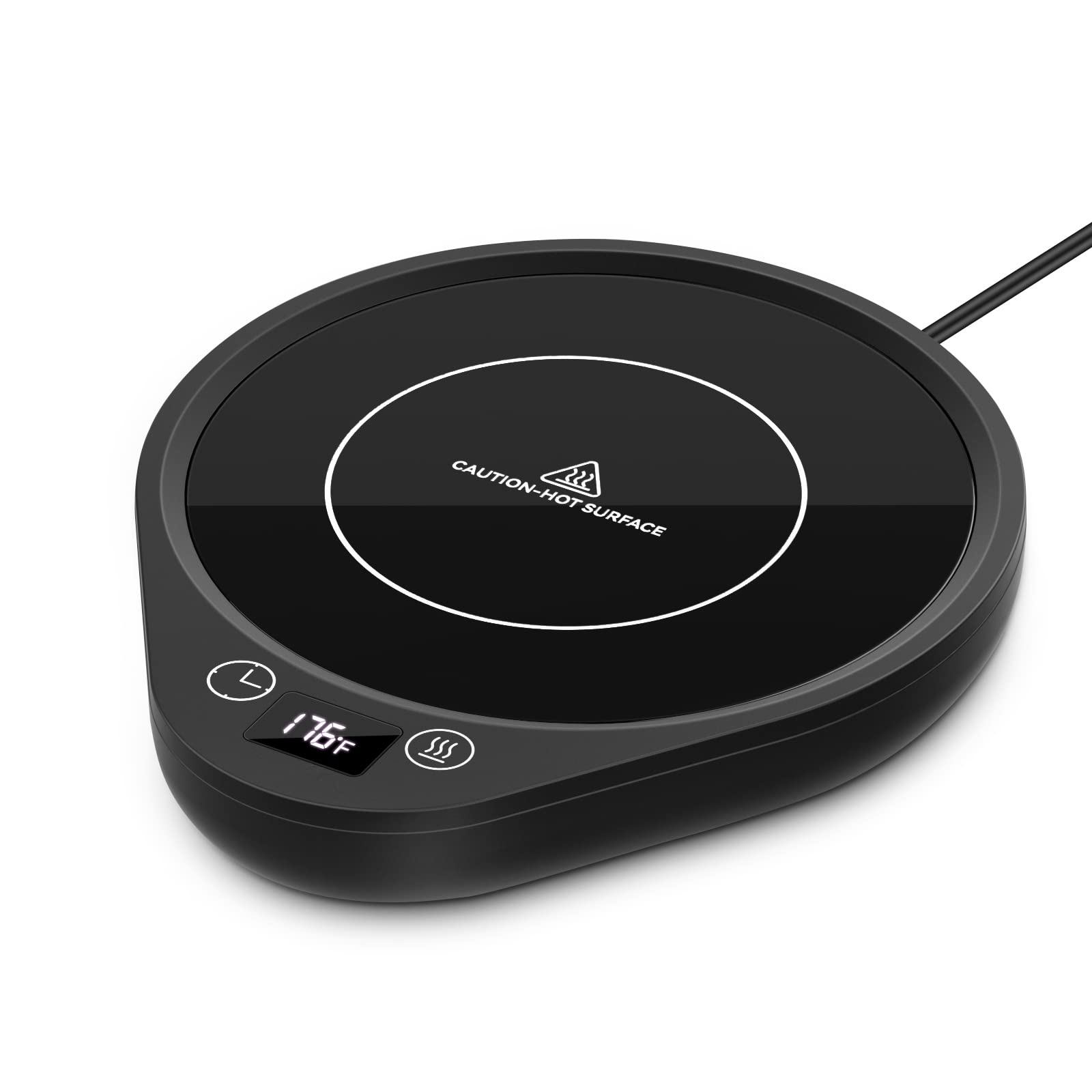 Mug Warmer, Upgrade Coffee Warmer & Cup Warmer For Desk With 3 Temperature Settings, More Hot Coffee Mug Warmer With Timer, 4H A