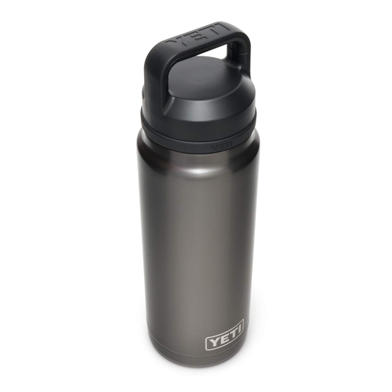 YETI Rambler 26 oz Bottle, Leakproof, Vacuum Insulated, Stainless Steel with Chug Cap, Graphite