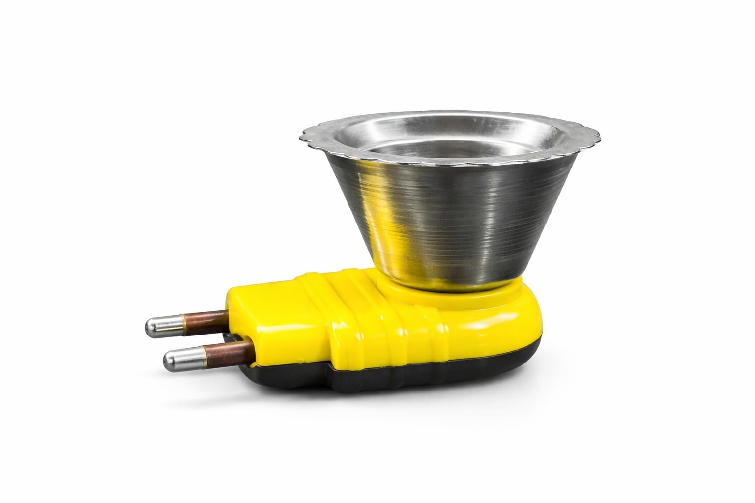 Aurent Electric Yellow Kapoor Dani Camphor Diffuser Burner Set | Aroma Oil & Electric Dhup Stand | Home Fragrance Room Freshener