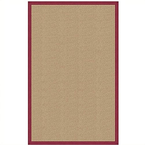 Athena Sisal & Red 8x11, Rug