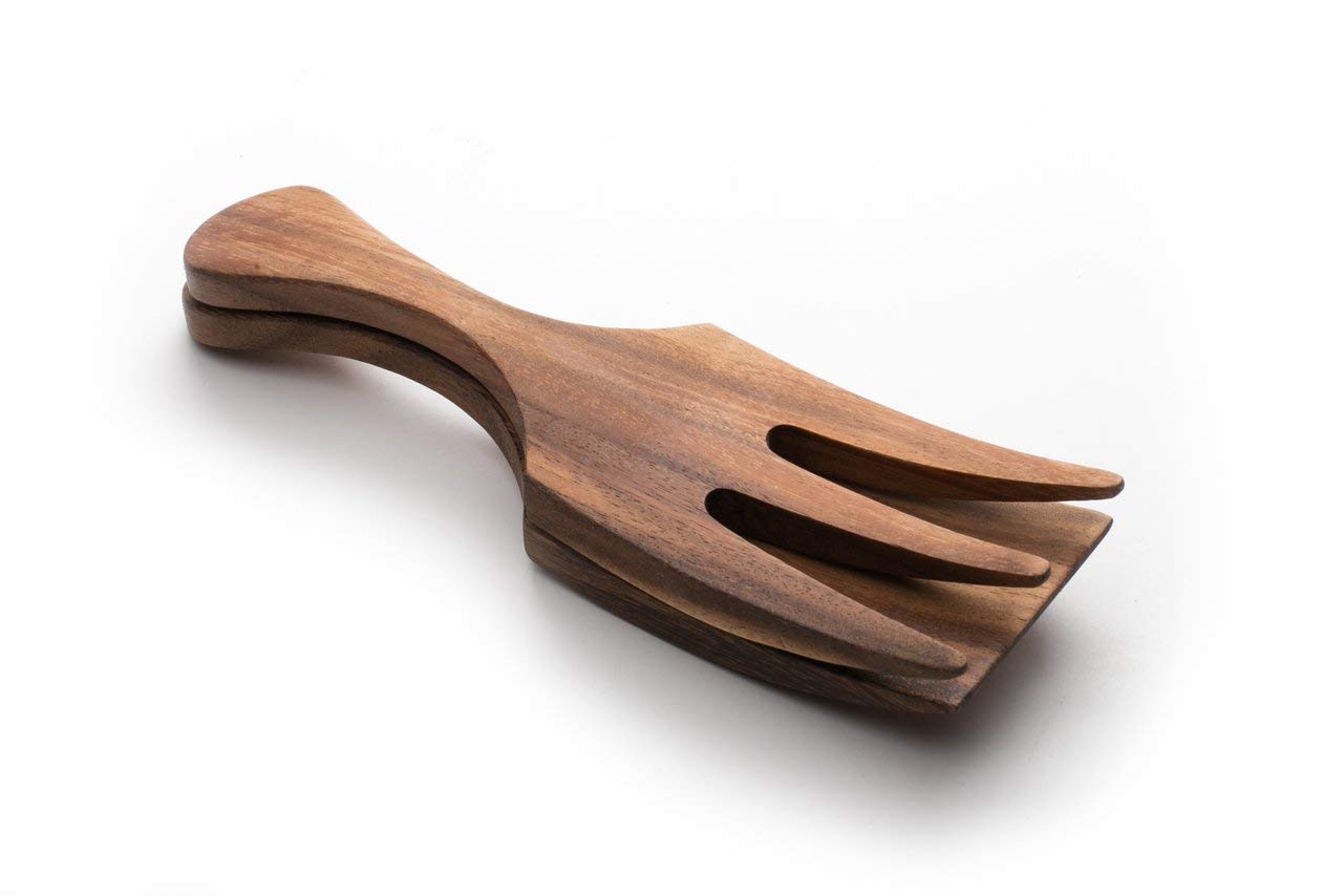 Ironwood Gourmet Servers, Medium, Large Tulip Salad Bowl