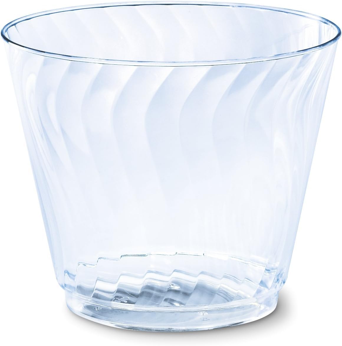 Chinet Cut Crystal Plastic Cups 9 Oz, 25 Tumblers/Pack, 2 Pack (50 Count)