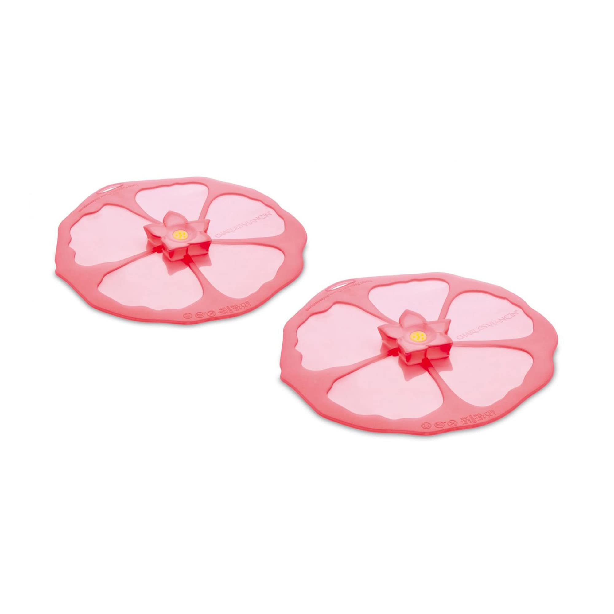 Charles Viancin Hibiscus Drink Cover Set/2