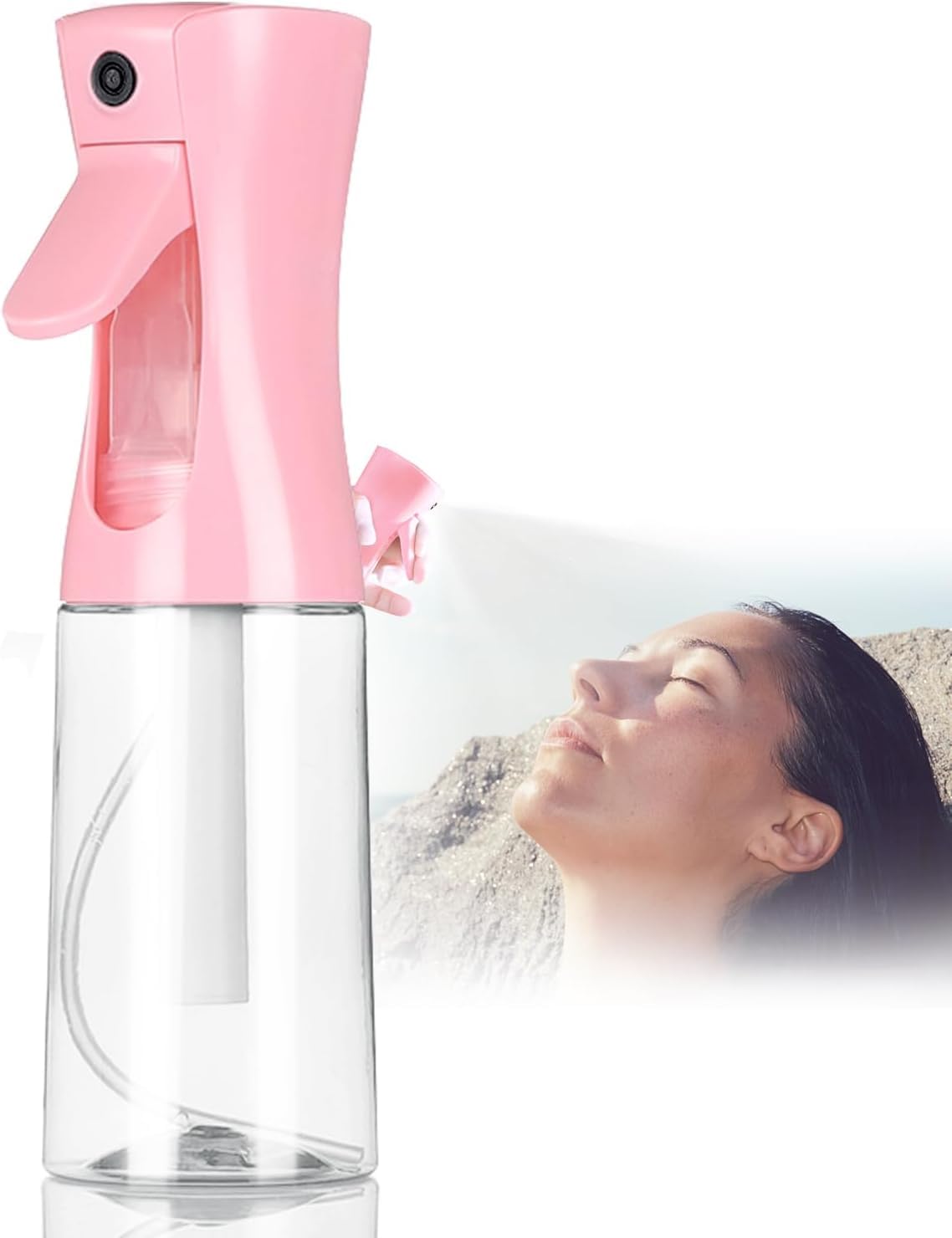 Spray Bottle, Fine Mist Spray Bottle For Hair, Ultra-Fine Continuous Spray Bottle For Skincare, Plant Care, Pet Grooming, Cleani