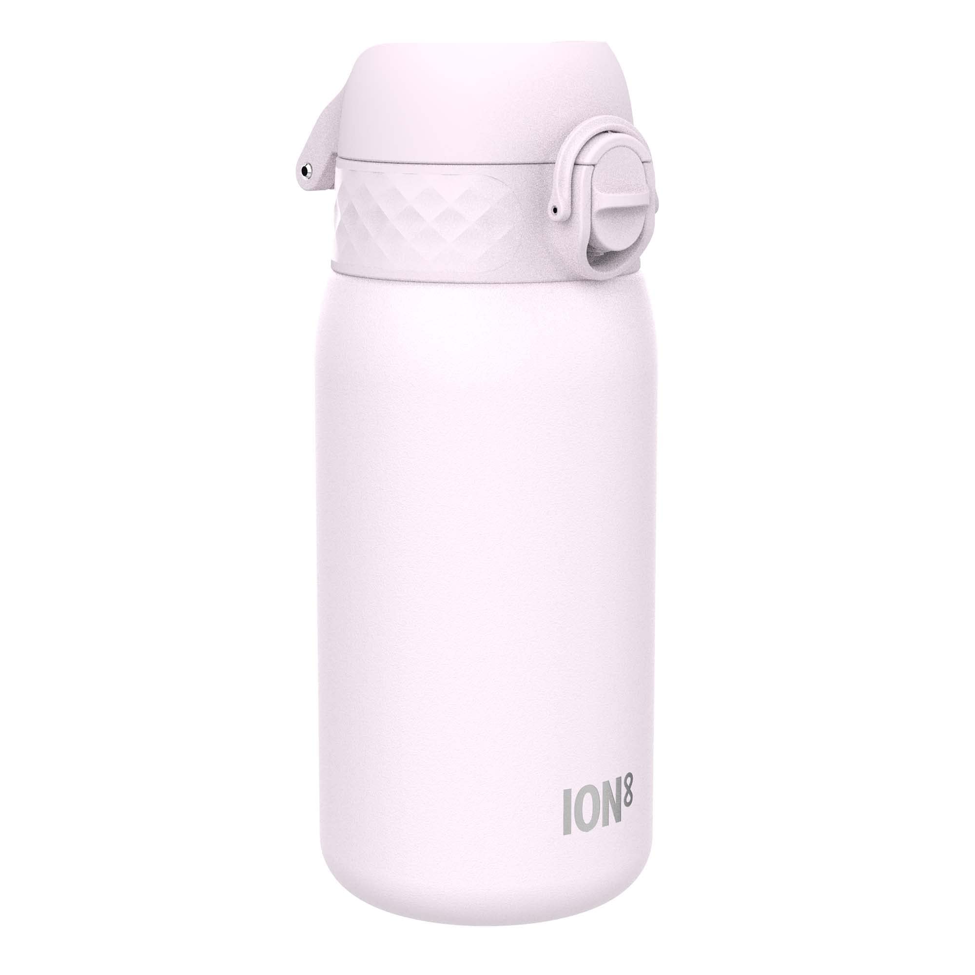 Ion8 Stainless Steel Water Bottle - Food-Safe And Odor Resistant - Fits Car Cup Holders, Backpack Pockets And More, 14 Oz  400 M