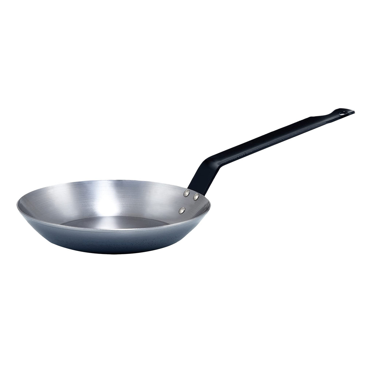 Winco Polished Steel French 11-1/8'' Fry Pan