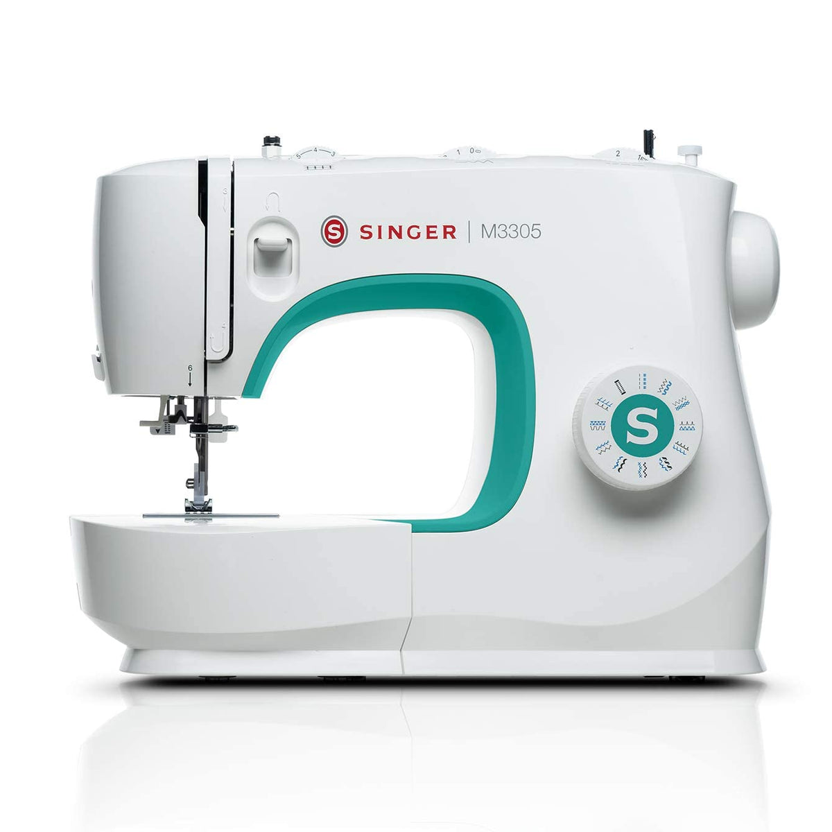 Singer M3305 Electric Sewing Machine | 23 Built-In Stitches| 58 Stitch ...