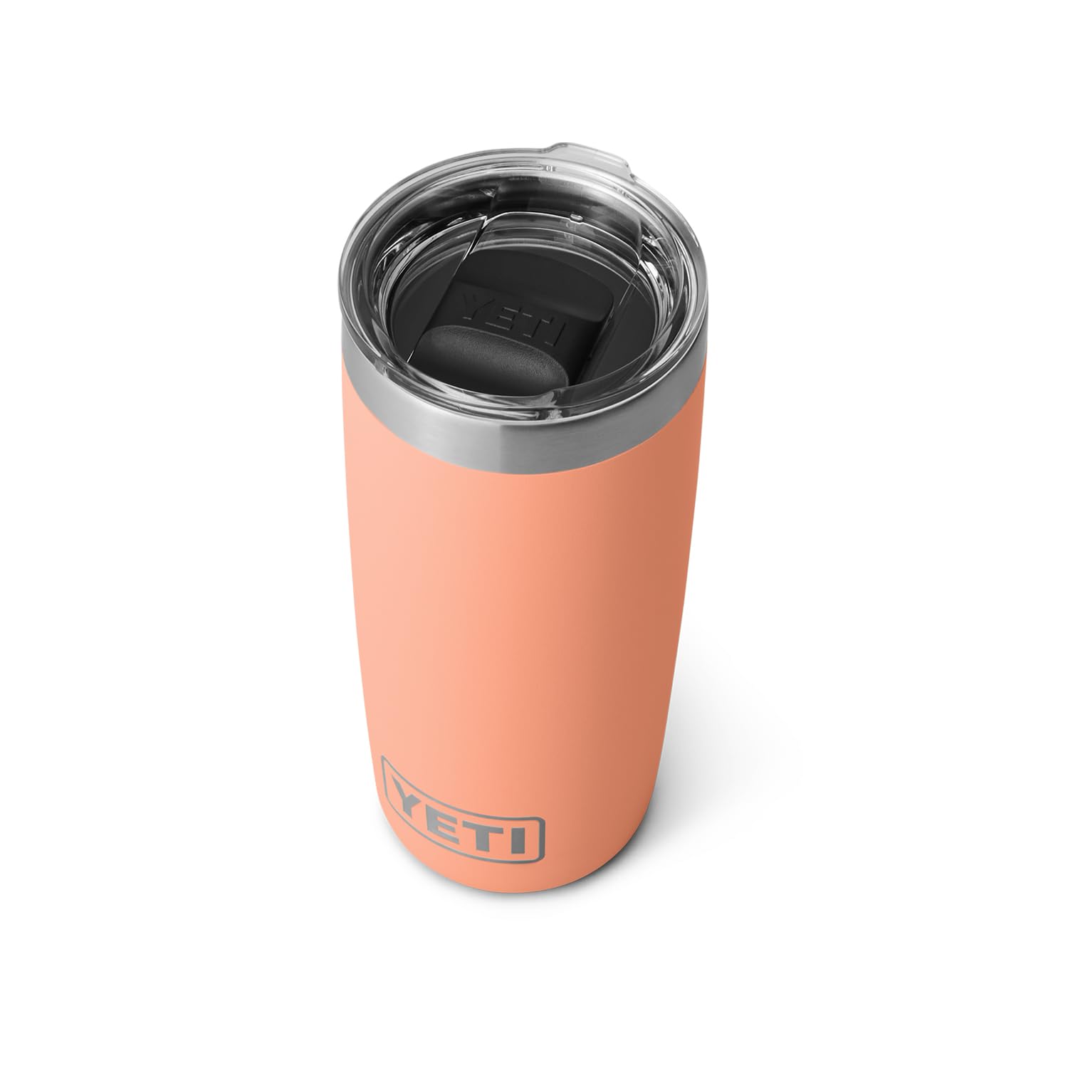 Yeti Rambler 10 Oz Tumbler, Stainless Steel, Vacuum Insulated With Magslider Lid, Low Country Peach