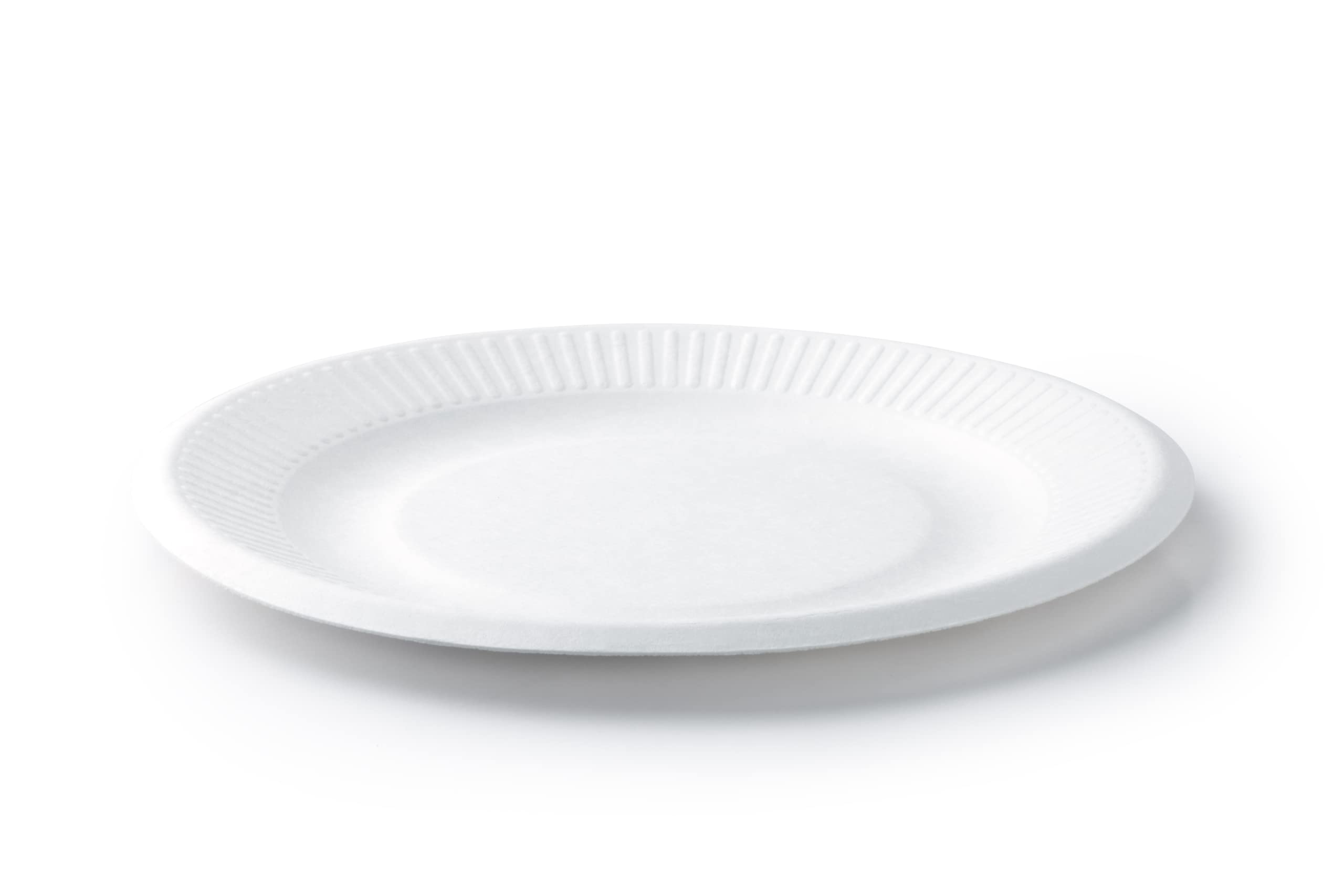 Perfect Stix Paper Plate 6'' Paper Plates White, 100 Count (Pack Of 1)