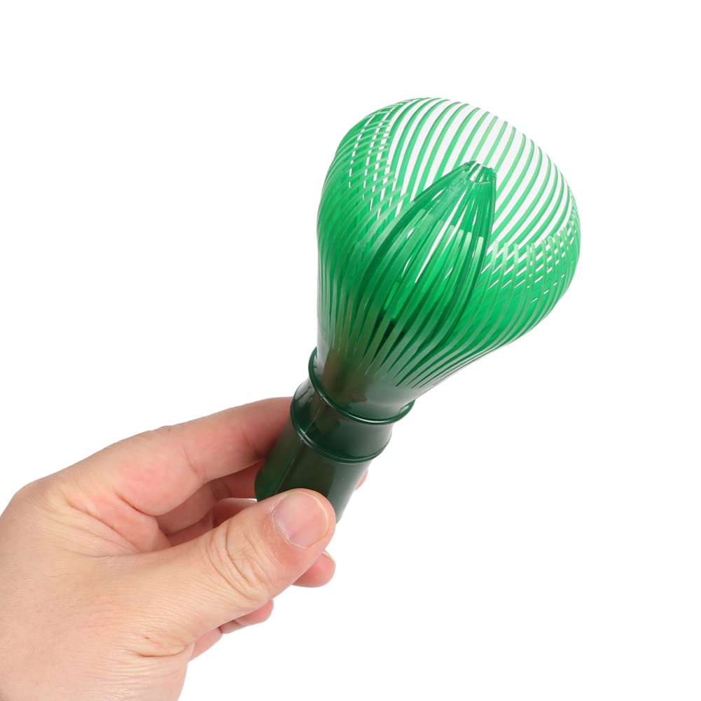 Resin Matcha Whisk Chasen Brush Tools For Matcha Green Tea Powder Reusable Powder Whisk Prepare Japanese Matcha Tea (Green)