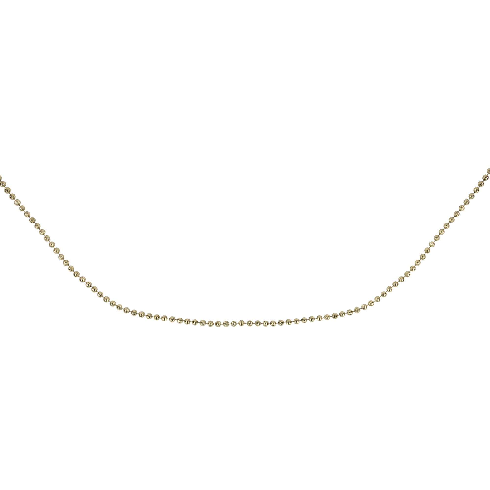 Northlight Metallic Celestial Gold Lam Beaded Christmas Garland 15' x 6mm