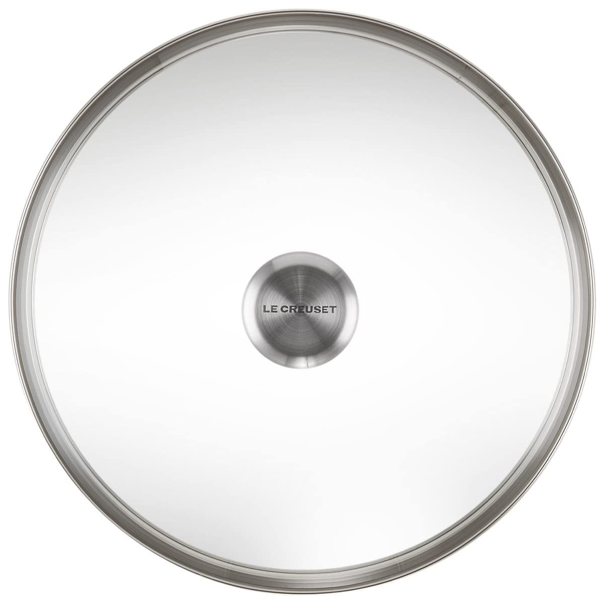 Le Creuset Signature Glass Lid With Stainless Steel Knob, 12''