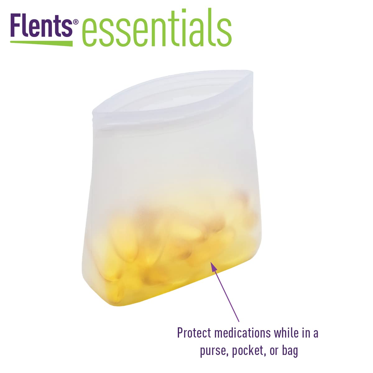 Flents Travel Silicone Bottles For Shampoo, Conditioner Or Lotion, Tsa Approved, Durable And Refillable, 12 Pack, 3 Fl Oz, Color