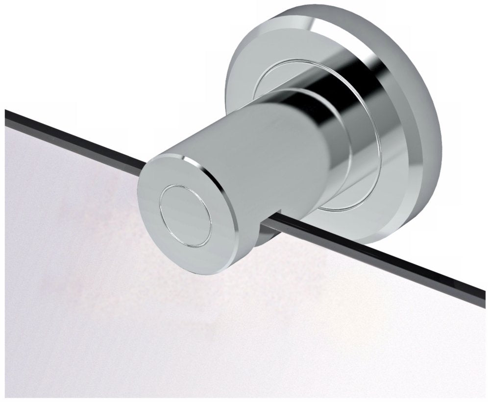 Gatco 1561 Latitude Ii Fixed Mounted 30'' Frameless Rectangle Mirror, 30 Inch, Chrome
