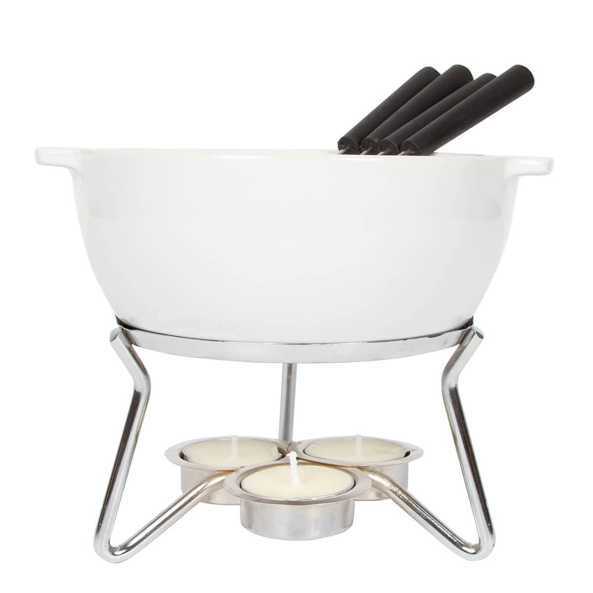 Boska Cheese Fondue Party Set - Fondue Pot Set Microwave Safe Ceramic Hot Pot Chocolate Fountain Snack - Wedding Registry Items