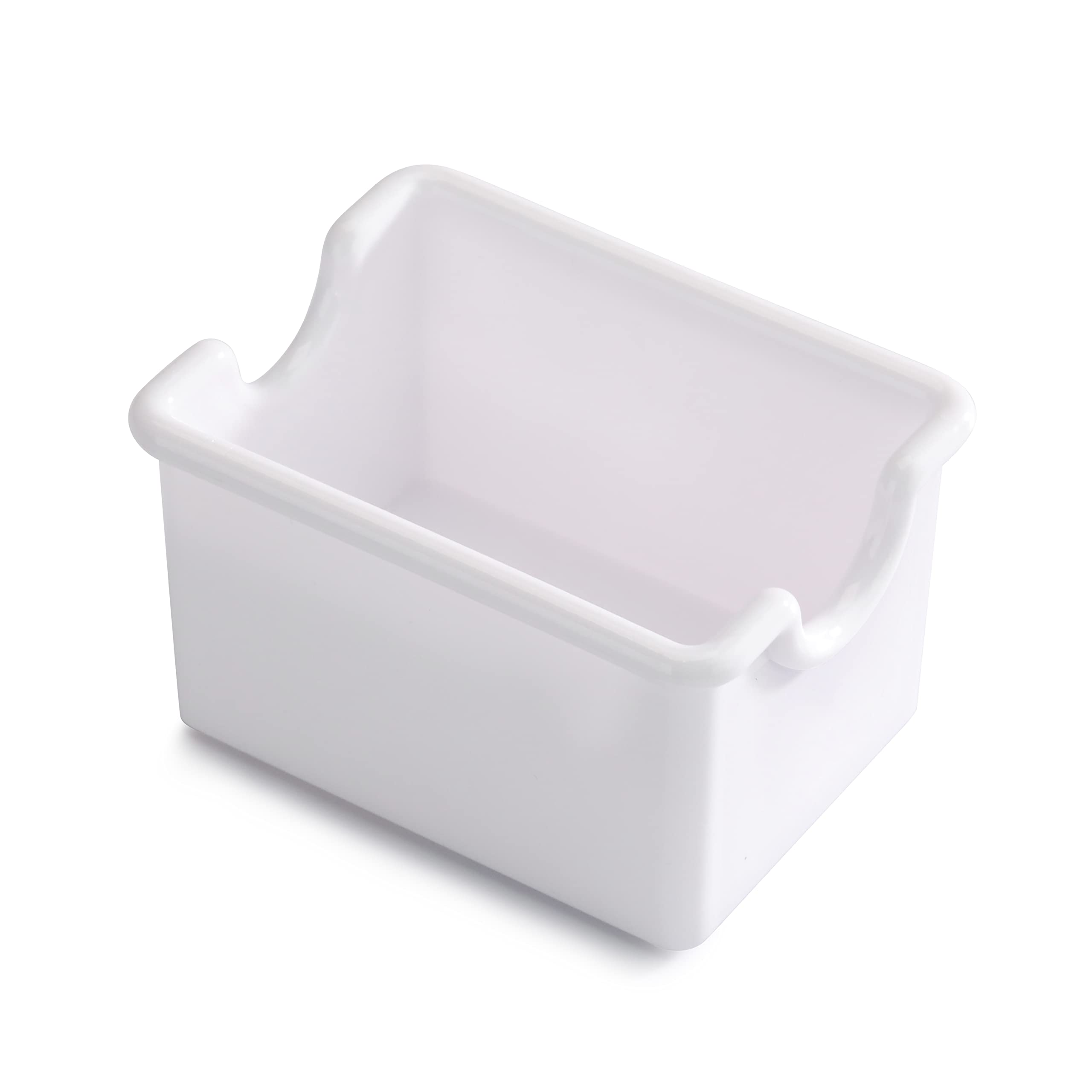 New Star Foodservice 28461 Plastic Sugar Packet Holder, White, Set Of 12