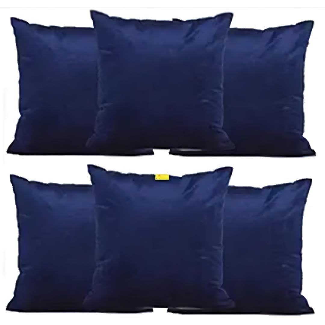 Fab Nation Dupion Silk Fabric Festive Cushion Covers 16X16 Inches, Set Of 2 Cushion Cover Embroidered Silk Cushions For Living R