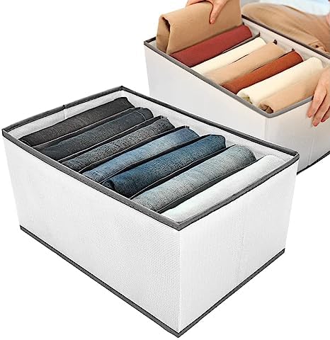 Raggle 4 Pcs Clothes Organiser For Wardrobe Storage,Shirt,Pant Drawer Organizer,Wardrobe Organizer For Storage,Closet Organizer 