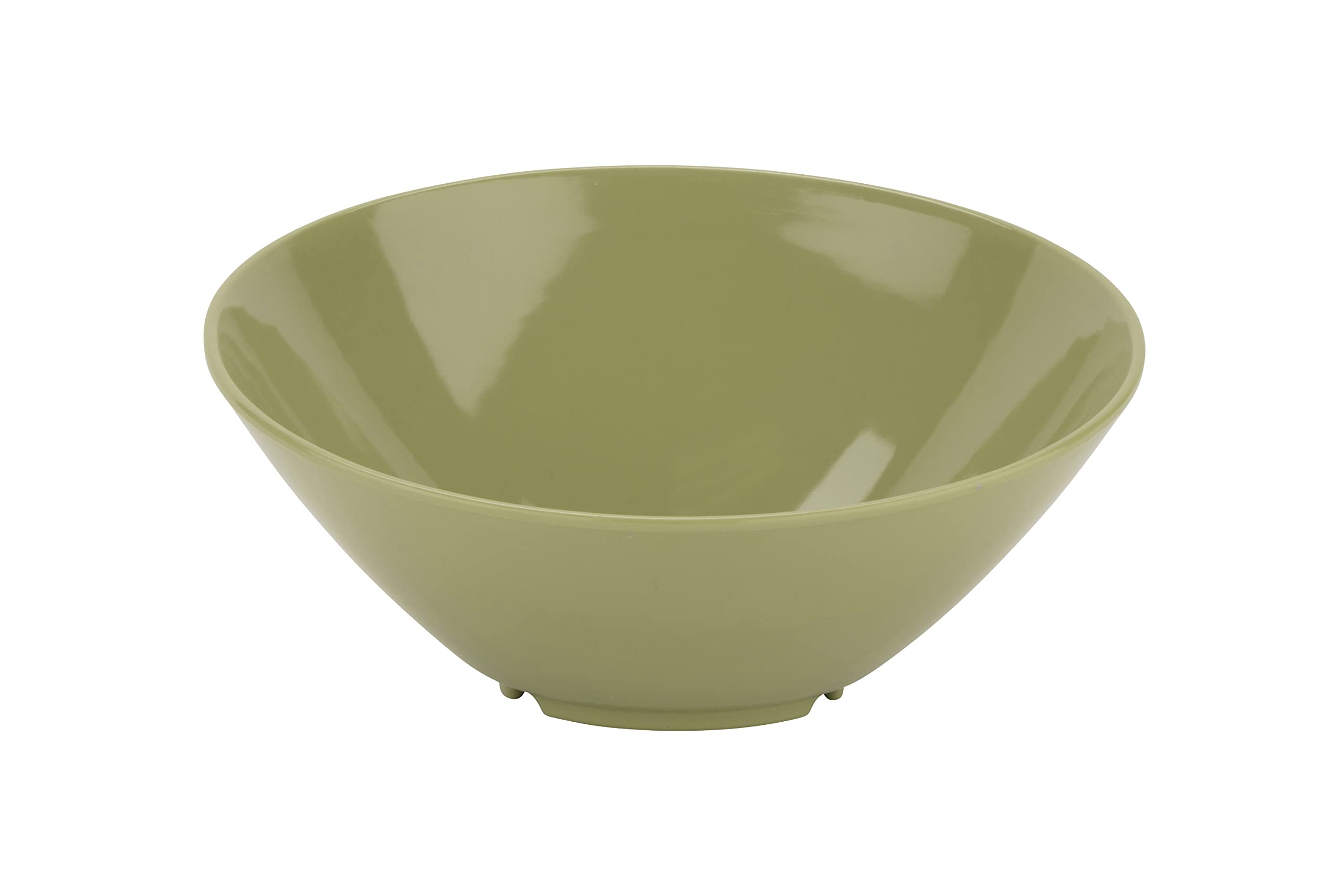 G.E.T. B-792-PK Angled Cascading Serving Bowl for Salads, Rice and Dessert, 24 Ounce / 9.25, Pumpkin