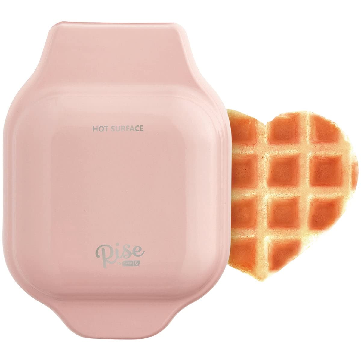 Dash Rise Heart Mini Waffle Maker (Rise
