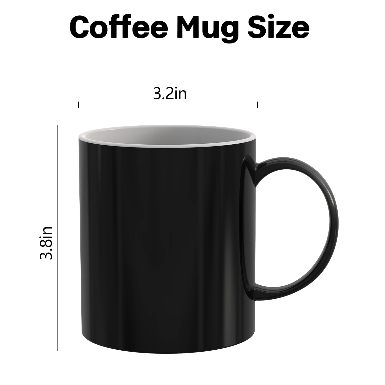 Zutcogo Funny Gifts for Men Women, White Elephant Gifts for Adults, Novelty Gag Present Coffee Mug for Adults, Message Appears a