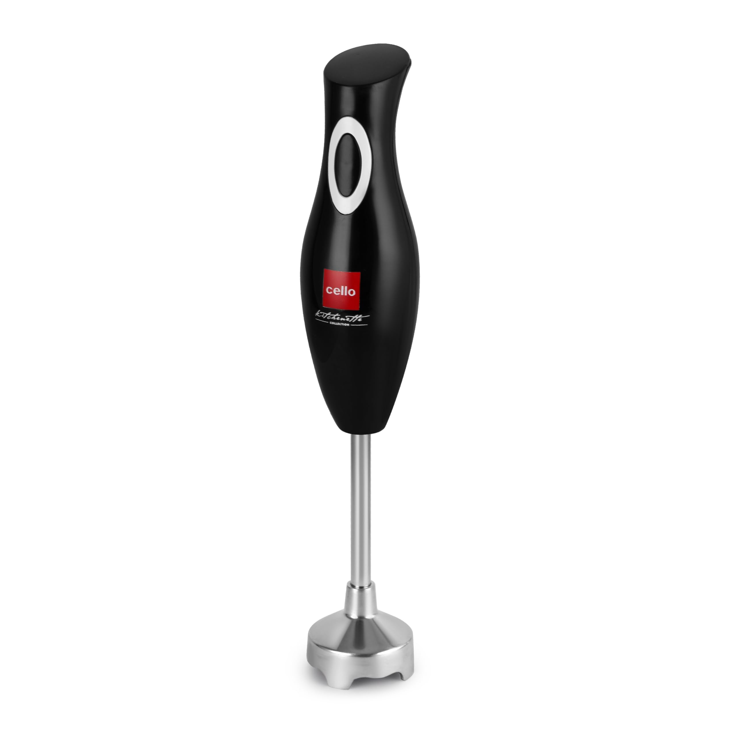 Cello Vibro Hand Blender, Black | Powerful 300W Motor | Copper Motor, Ergonomic Design, Low Noise Operation, Easy To Clean And S