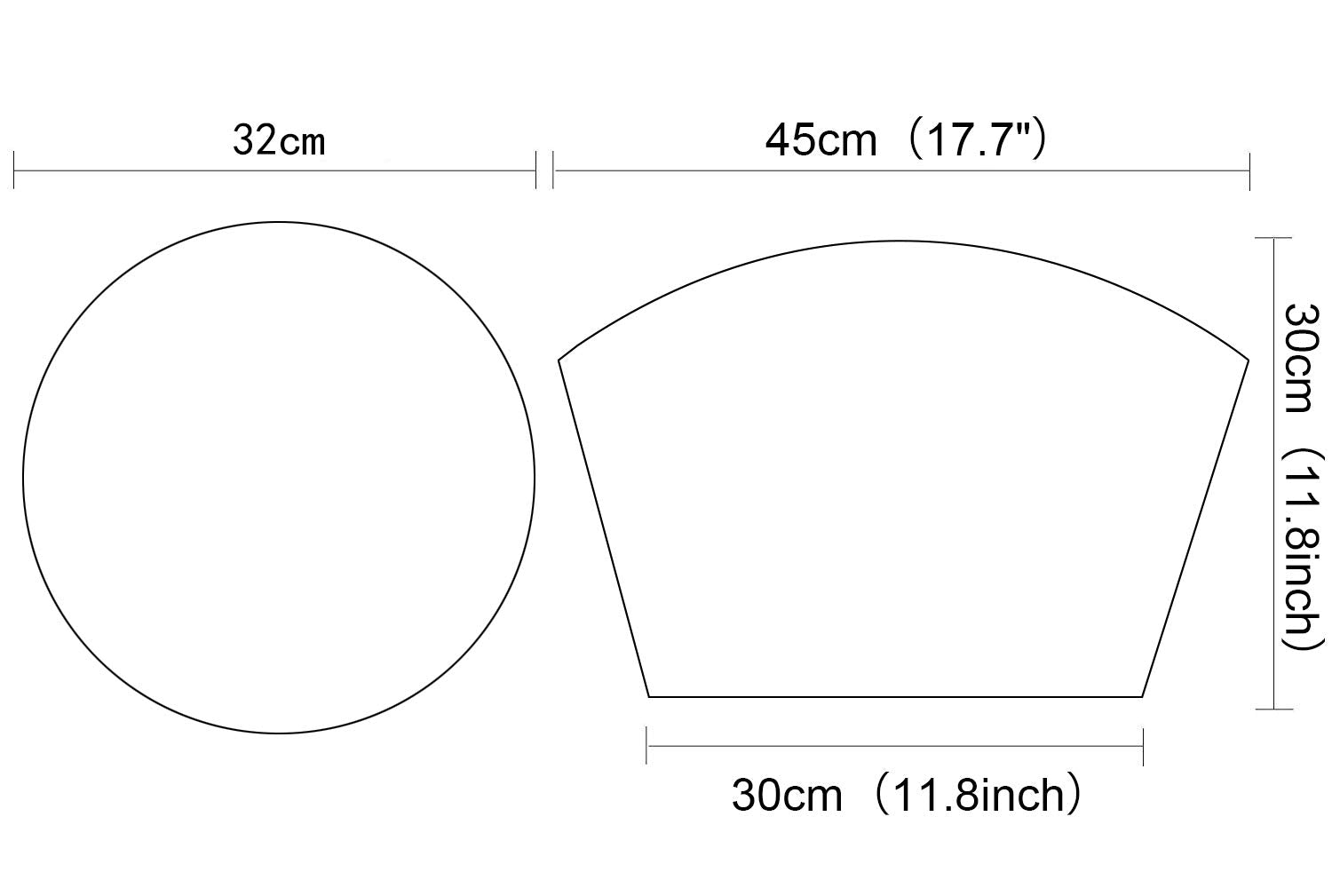 Shacos Round Table Placemats Wedge Placemats With Centerpiece Round Placemat Pvc Woven Table Mats Washable(7,Silver Grey)