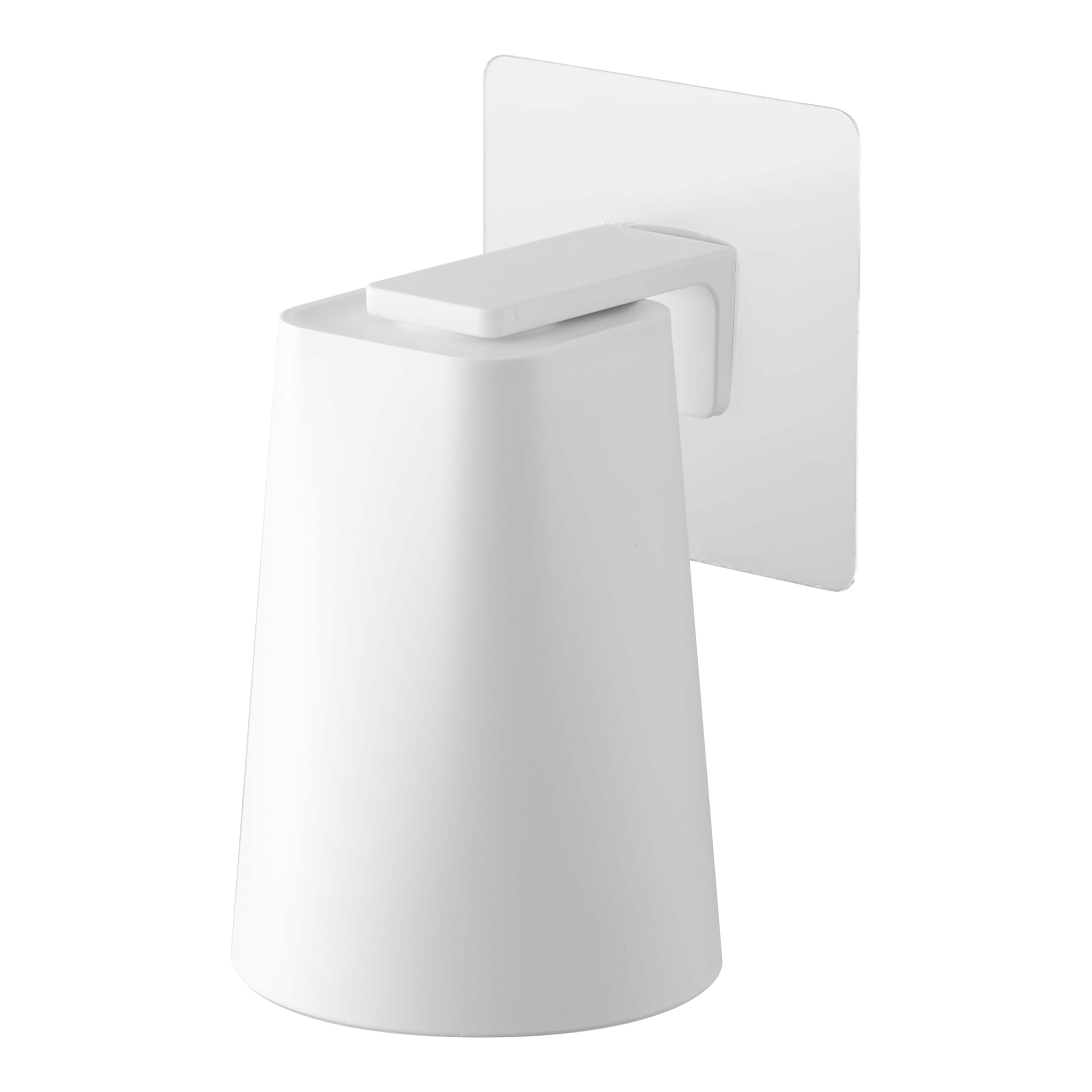 Yamazaki 5487 Film Hook, Magnetic Tumbler, White, Approx. W 2.8 x D 2.8 x H 3.7 inches (7 x 7.5 x 9.5 cm), Tumbler, Approx. 2.8 