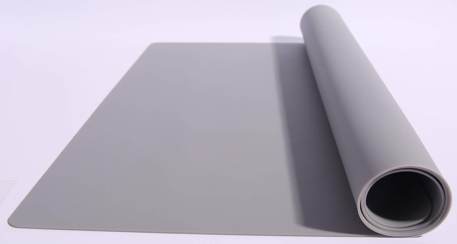 Kimtin Extra Large Mulitpurpose Silicone Placemat,Countertop Protector, Kitchen Counter Mat, Table Mat, Heat Resistant, Washable