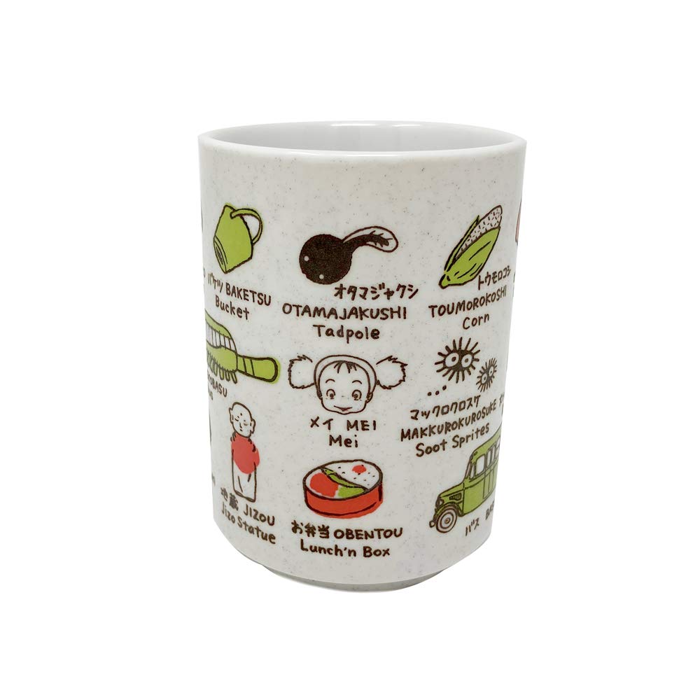 Studio Ghibli - My Neighbor Totoro - Totoro And Friends, Benelic Porcelain Japanese Teacup