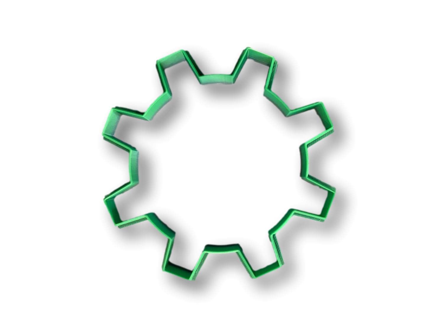 Gear Cookie Cutter (4 Inch)