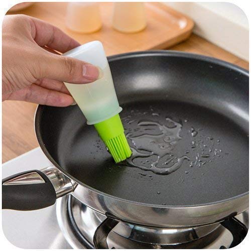 Shivansha Enterprise Silicon Oil Bottle Brush Sauteing, Baking Or Grilling, Frying, Bbq, Pen Cake Butter Bread Pastry Brush Bott
